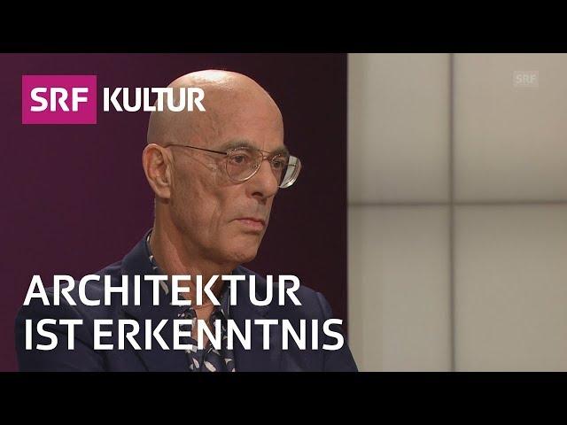 Architekt Jacques Herzog über Architektur und Stil | Gespräch | Sternstunde Philosophie | SRF Kultur