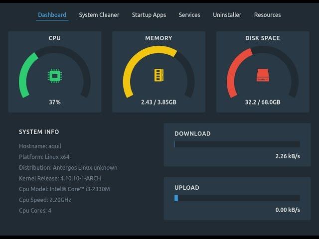 Stacer: The best cleaner and system optimizer for Linux