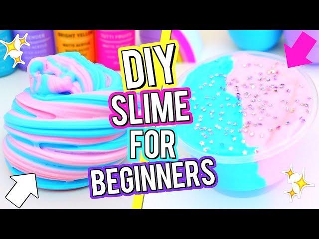 How To Make The BEST FLUFFY SLIME! DIY Cotton Candy Slime! Slime Tutorial For Beginners!