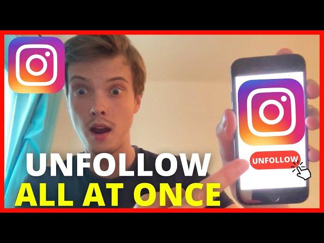 How To Unfollow Everyone On Instagram At Once (NEW WAY 2025)