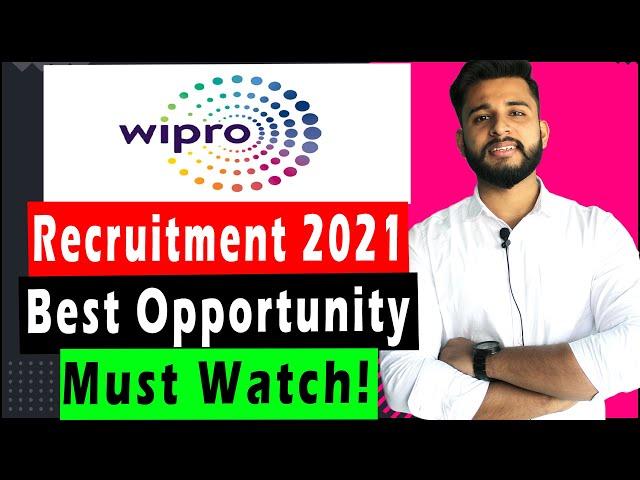 Wipro Recruitment 2021 | Wipro WILP 2021 | Wipro BSC freshers jobs