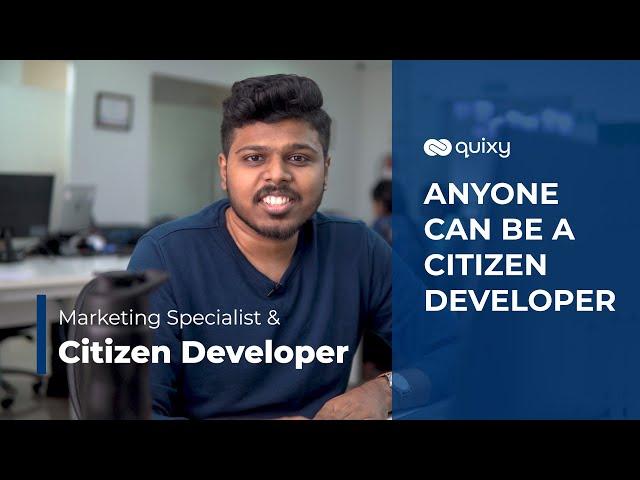 Anyone can be a Citizen Developer | Citizen Development