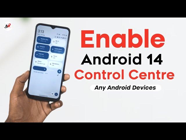 Enable Android 14 Control Centre in Any Android Devices | Ayan Official Tech