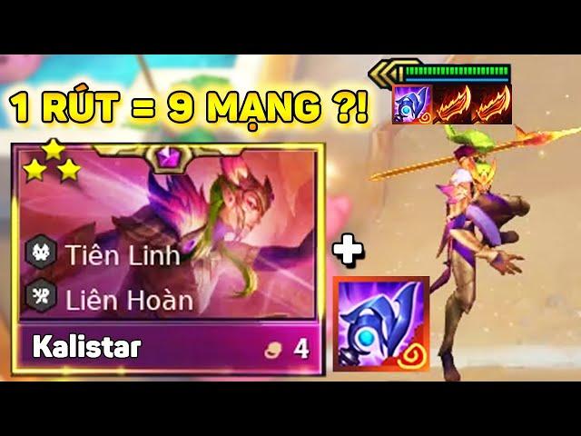 1 RÚT HỐT 9 MẠNG CỰC ẢO ?!! VỚI KALISTA 3 SAO + VỌNG ÂM LUDEN KHIẾN TEAM ĐỊCH KHÓC THÉT ĐTCL MÙA 12