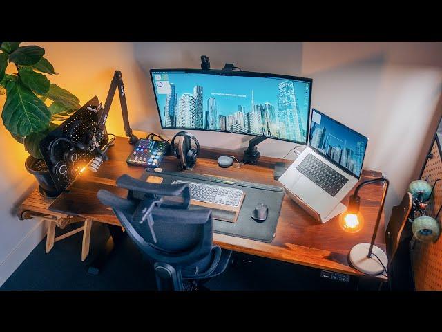 I Built my DREAM Desk Setup | Setup Tour 2024