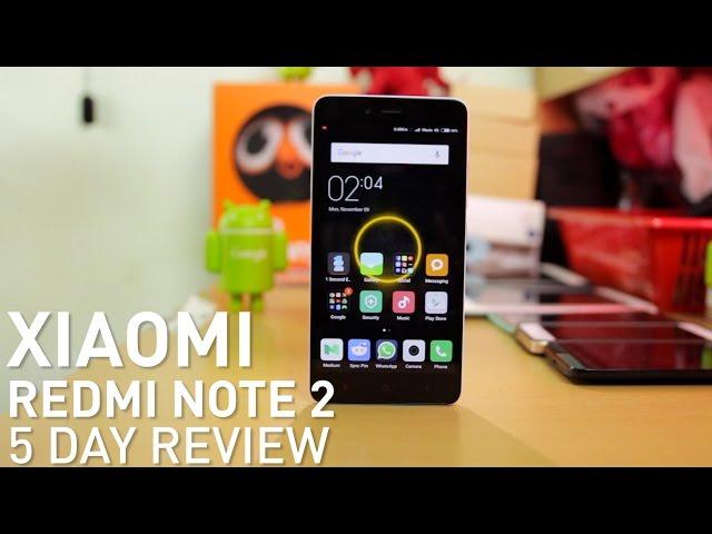 Xiaomi Redmi Note 2 5 Day Review : AWESOME DEVICE BUT?