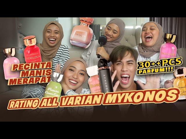 WANGINYA ENEG SEMUA! RATING & REVIEW SEMUA PARFUM LOKAL MYKONOS!