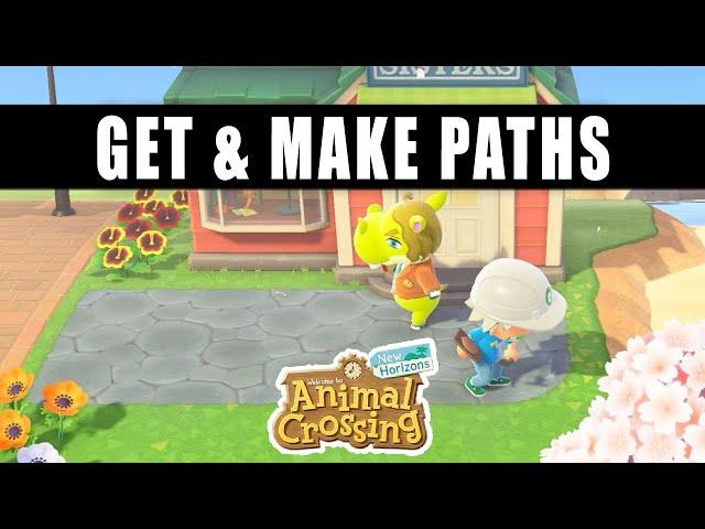 Animal Crossing New Horizons paths unlock - How to get paths and how to make them