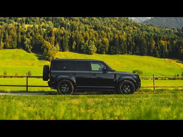 All Black Land Rover Defender V8 | Exterior, Interior & Sound