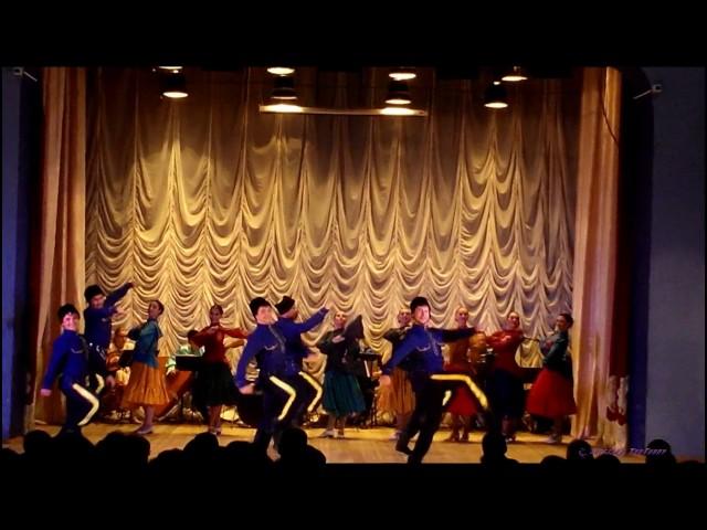 Народный казачий танец. Народные гулянья казаков. /  Folk Cossack dance.