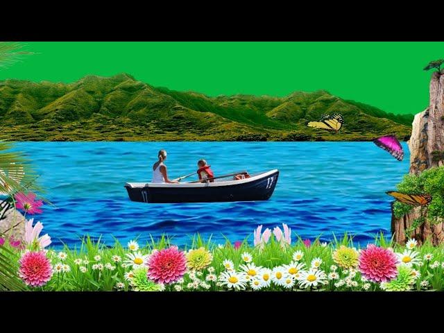 Beautiful nature green screen fx I BirammaSakthiTech