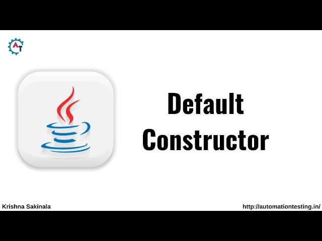 Default Constructor in Java | Java Tutorial For Beginners | What is Default Constructor | Methods