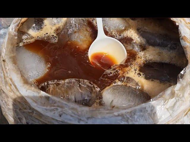 Ghanaian's Most favourite drink ASANA/ALIHA !! Caramelised Corn Drink