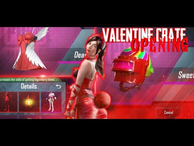 BUTT GIRL LOVE - VALENTINES CRATE OPENING | PUBG MOBILE