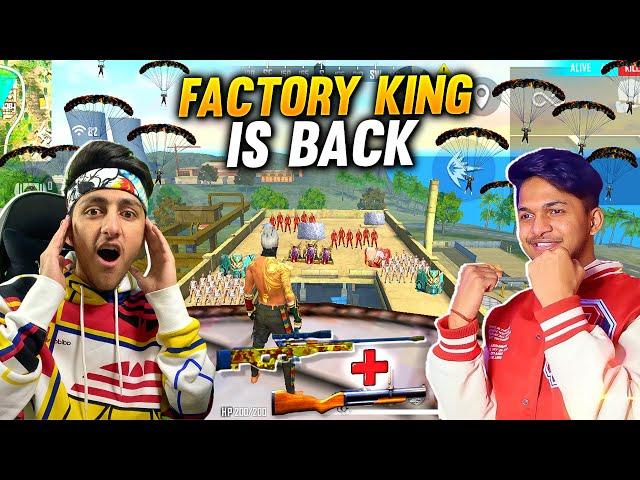 Factory King Lokesh Gamer Or As Gaming ? Only Factory Challenge 50 Kill Record - Garena Free Fire