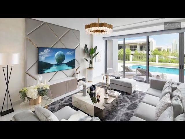 Luxury Villa Interior Design At Sidra II, Dubai Hills Estate | Zen Interiors