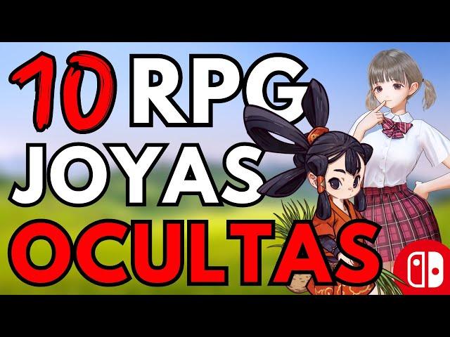 10 Joyas Ocultas del RPG para Nintendo Switch - 10 RPGs Poco Conocidos en Switch | Shonen Guerra