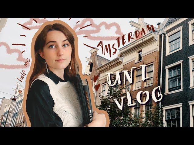 day in the life studying at amsterdam university ️ dark academia diaries ep. 2