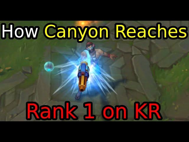 DK Canyon Climbs to RANK 1 During MSI (Graves Tips and Tricks)