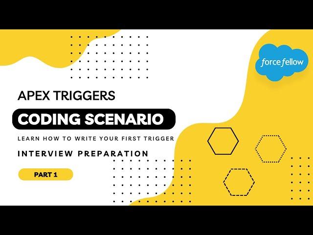 Apex Triggers Coding Interview Preparation | Part 1 | Salesforce