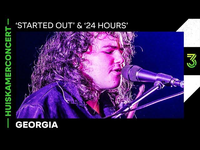 Georgia speelt 'Started Out' en '24 Hours' live vanuit Londen | Huiskamerconcert | NPO 3FM