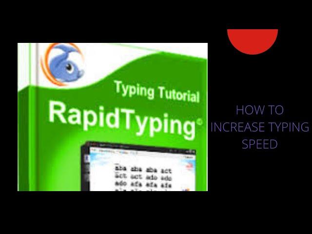 LEARN TO TYE FAST WITH RAPID TYPING TUTOR