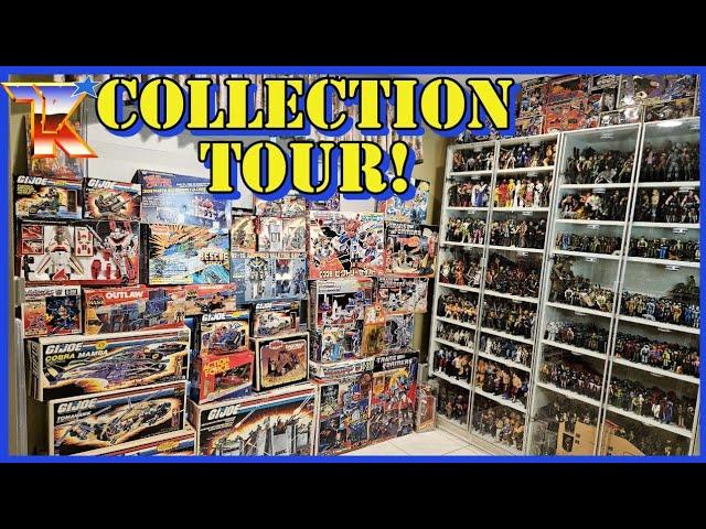 Toy Collection TOUR! Action Figure Display: GI Joe, Transformers, Wrestling, MOTU | Vintage + Modern