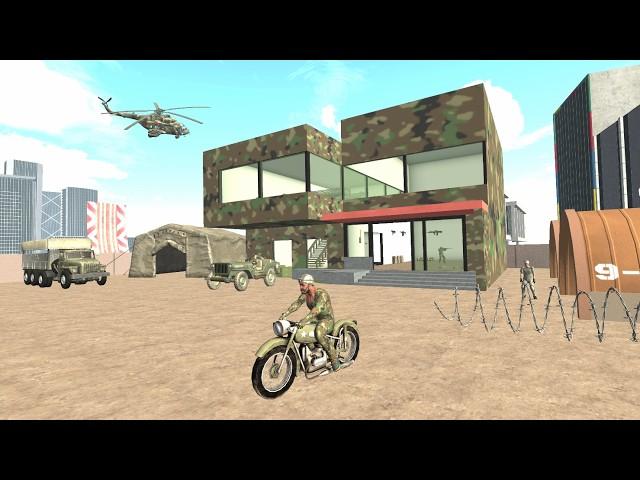 Franklin Change House to Military Base in Indian Bike Driving 3D