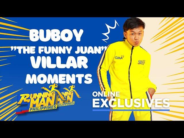 Running Man Philippines: Buboy “The Funny Juan” Villar Moments (Online Exclusive)