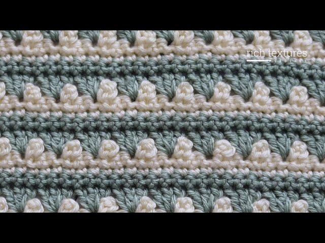 Picot Waves Stitch | How to Crochet