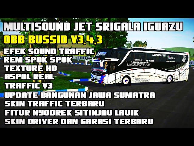 MULTISOUND JET SRIGALA STJ IGUAZU BUSSID V3.4.3 Sound Effects Traffic V3