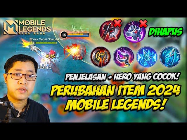 PENJELASAN PERUBAHAN ITEM MOBILE LEGENDS + BAHAS WAR AXE, WINTER CROWN, FLEETING TIME, GLOWING WAND