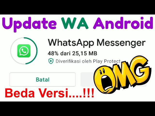 Cara Update WhatsApp Android