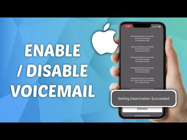 How to Enable / Disable Voicemail on iPhone