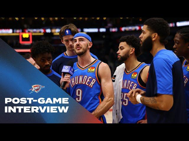 Thunder at New Orleans Pelicans Post-Game Interview | December 7, 2024