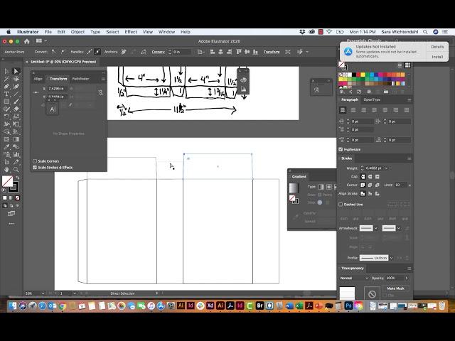 Creating a Packaging Die Line in Illustrator