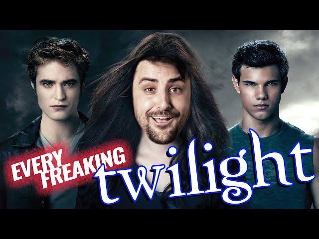 I explain all 5 Twilight movies while caught in a love triangle with mythical beasts