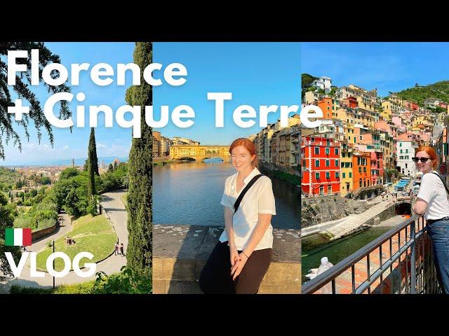 Our First Trip to ITALY   Florence + Cinque Terre VLOG 