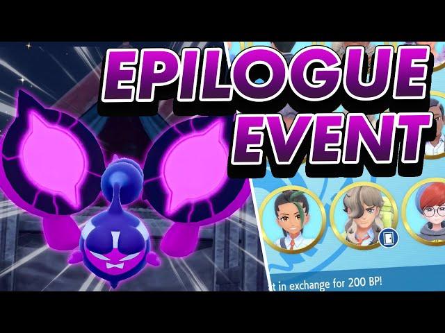 How to GET NEW EPILOGUE MYTHICAL POKEMON PECHARUNT & UNLOCK CLUB ROOM TRAINERS in Scarlet and Violet