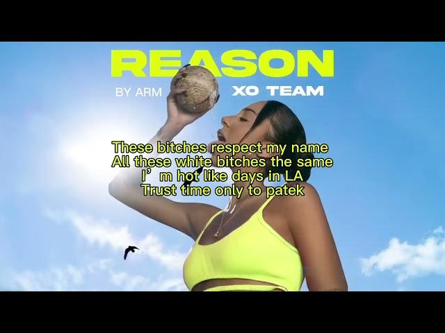 XO TEAM - REASON (lyrics) (текст песни)
