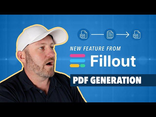 Unlock PDF Automation: Transform PDFs into Online Forms with Fillout! 