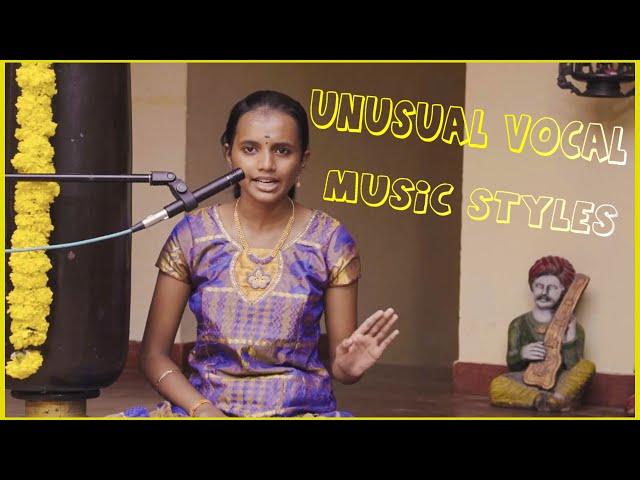 Strange and Unusual Vocal Music Styles Compilation