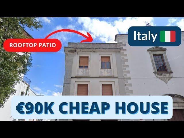 Cheap House in Italy  (4 bd 2 ba + rooftop patio)