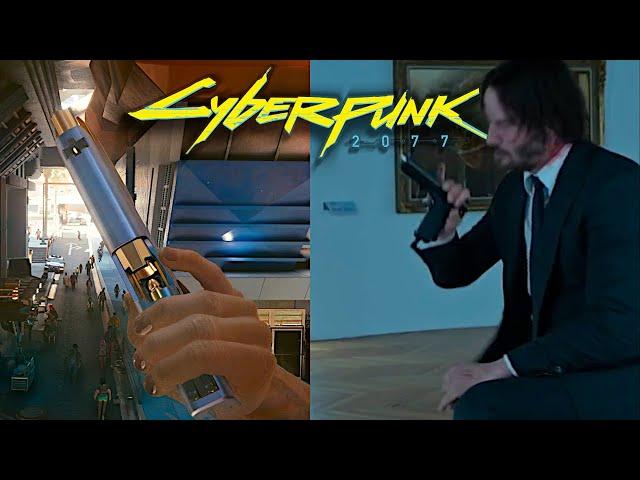 Cyberpunk 2077 - John Wick Easter Egg Reference