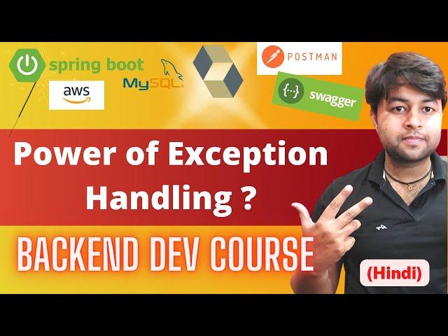 How to handle Request with user id not found | Handling Exception in Spring Boot |  Backend Course