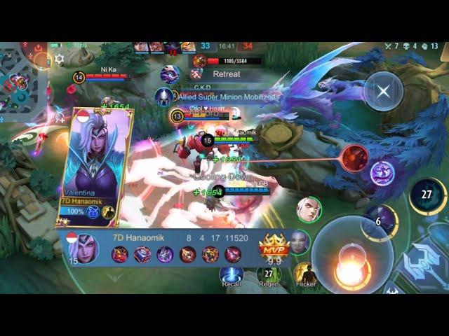 Valentina Support Is Very Powerful | SoloQ | Mobile Legends