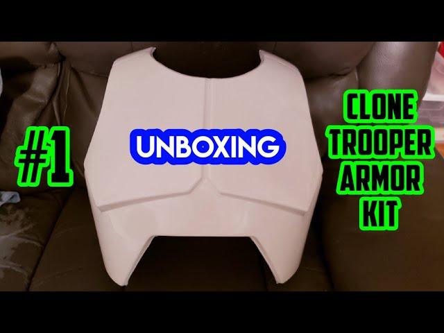 Clone Trooper Plastic Armor Kit [ Unboxing + Trimming ] from Imperial Surplus