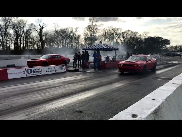 RON SILVA MASS TRACTION FIRST EVER DEMON INVATATIONAL DRAG RACE ELIMINATIONS WIN NO PROBLEM RACEWAY