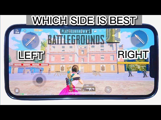 Left vs Right Side Fire Button Advantages And Disadvantages In Pubg Mobile/Bgmi 