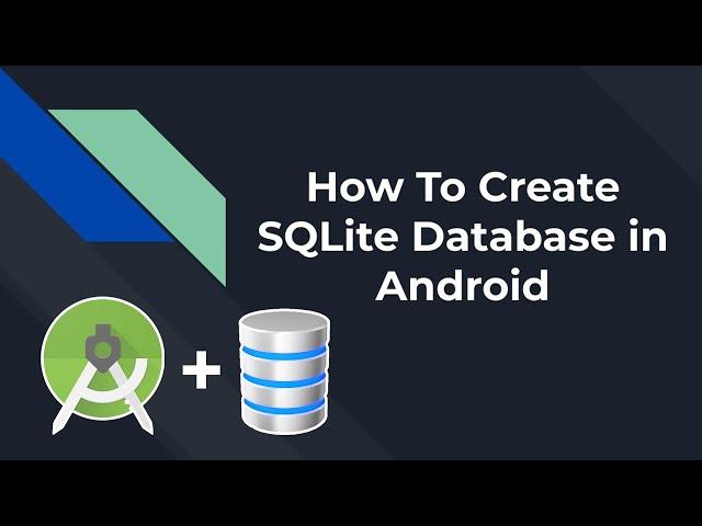 How To Create SQLite Database in Android Studio Lecture #2